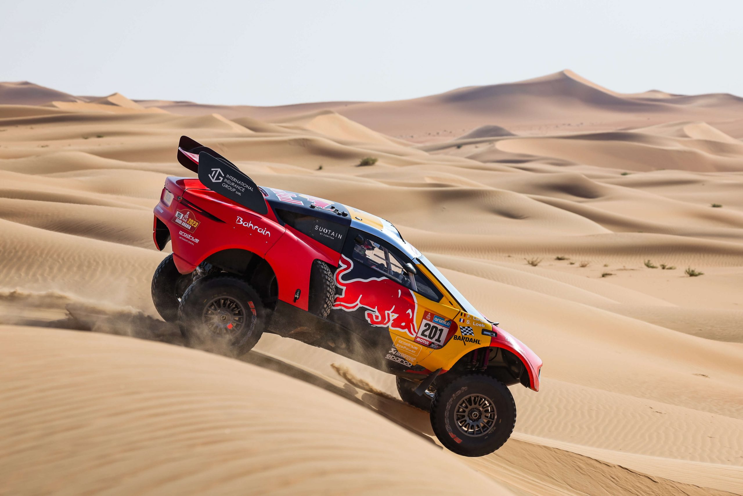 Prodrive Hunter makes history at Dakar 2023, powered by Coryton fuel